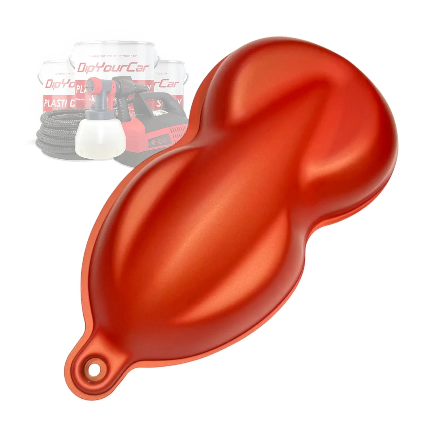 Magma Orange Peelable Car Kit 3 Magma Orange Peelable Car Kit