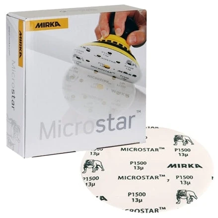 Mirka Microstar 6" Discs (Box Of 50) 4 Mirka Microstar 6" Discs (Box Of 50) - Image 2