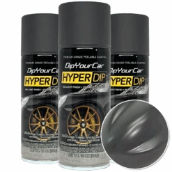 Nardo Grey HyperDip -Dip Your Cars Nardo 3 Pack w Swatch