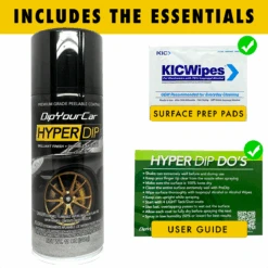 Black Emerald Metallic HyperDip -Dip Your Cars PIano Single Essentials 1