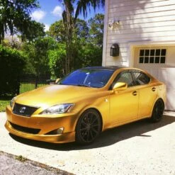 Pure Gold Peelable Car Kit 29 Pure Gold Peelable Car Kit -Dip Your Cars Pure Gold Lexus IS350