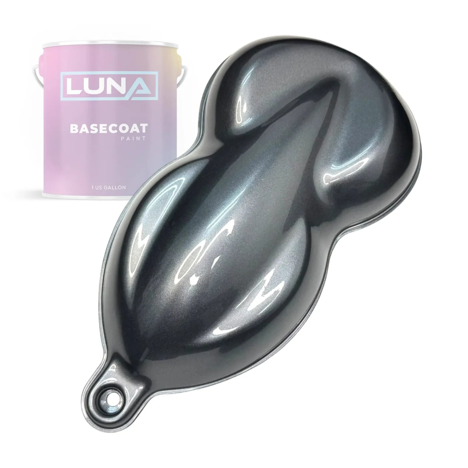 Luna Sparkling Graphite Midcoat 3 Luna Sparkling Graphite Midcoat