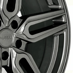 Stealth Grey Wheel Kit 17 Stealth Grey Wheel Kit -Dip Your Cars StealthGreyClose45