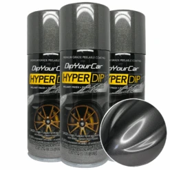 Stealth Grey HyperDip -Dip Your Cars Stealth 3 Pack w Swatch