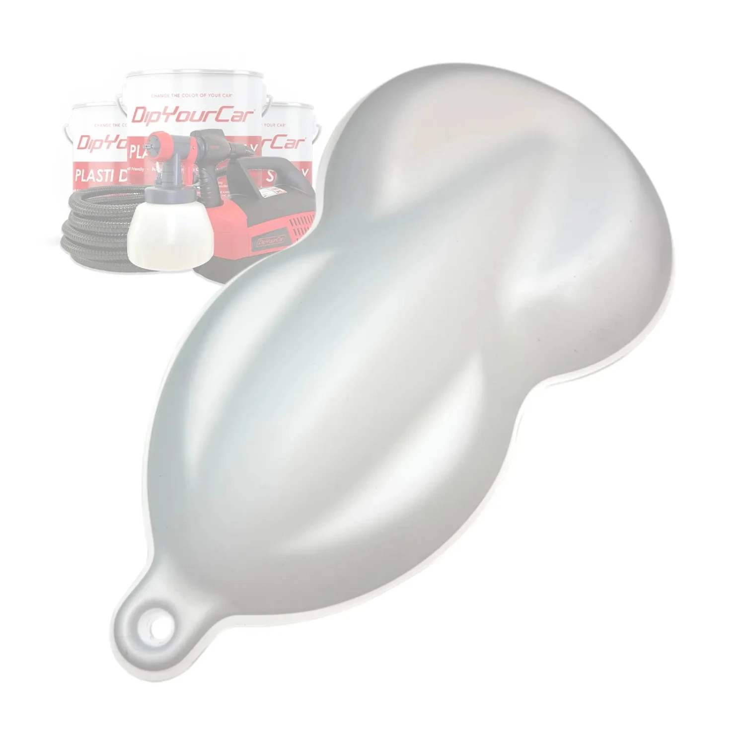 White Peelable Car Kit (Matte) 3 White Peelable Car Kit (Matte)