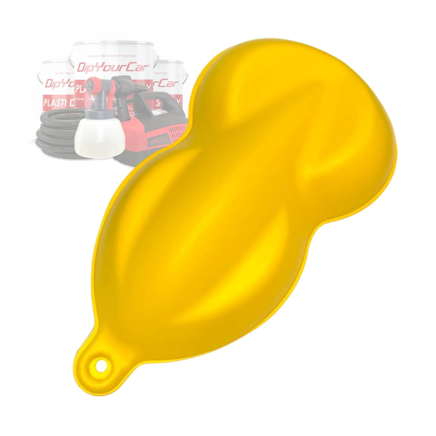 Yellow Peelable Car Kit 3 Yellow Peelable Car Kit