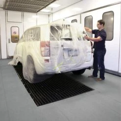 PIG® Paint Booth Mat With Adhesive Backing 7 PIG® Paint Booth Mat With Adhesive Backing -Dip Your Cars booth