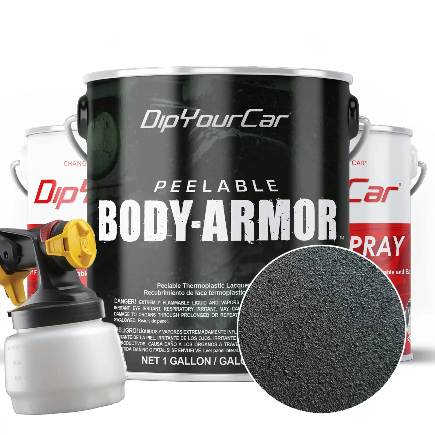 BLACK Peelable Body Armor Kit 3 BLACK Peelable Body Armor Kit