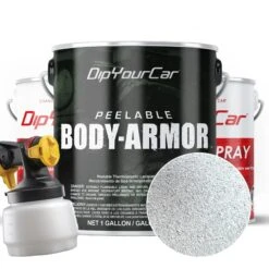 WHITE Peelable Body Armor Kit