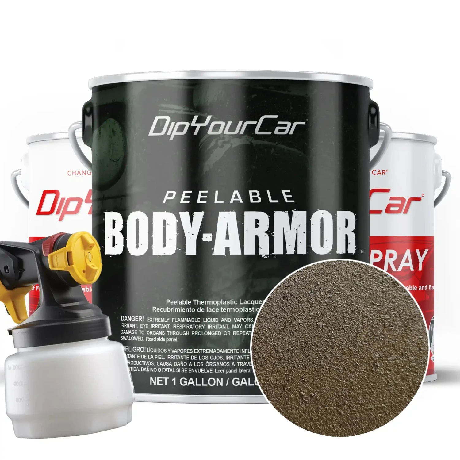 WOODLAND BROWN Peelable Body Armor Kit 3 WOODLAND BROWN Peelable Body Armor Kit